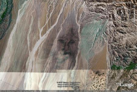 paysage visage